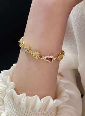 多巴胺葫芦超闪满天星皓石手链