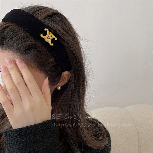 piu酿的高端丝绒发箍来啦