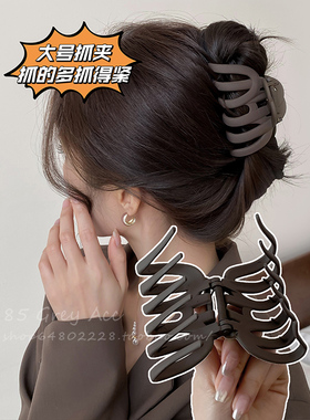 巨能抓大号南瓜发夹女发量多