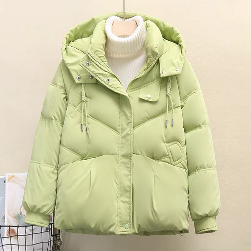 小个子棉服女短款冬季新款中学生棉衣外套女加厚高初中生棉袄女