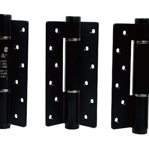 M5六寸明装液压合页不分左右航空铝材质