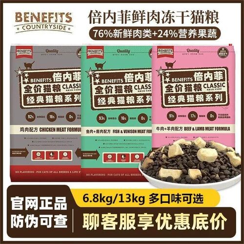 红肉全阶段猫粮倍内菲