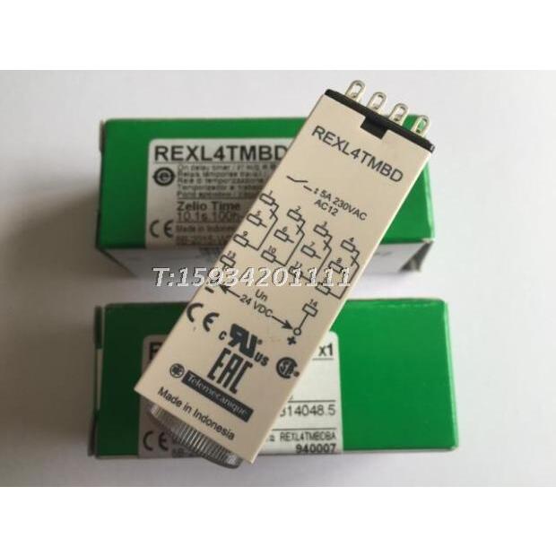 小型时间继电器 REXL4TMBD DC24V时间继电器