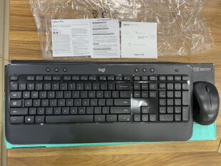 罗技MK540电脑笔记本台式多角度可调节支架无线鼠标键盘套装键鼠