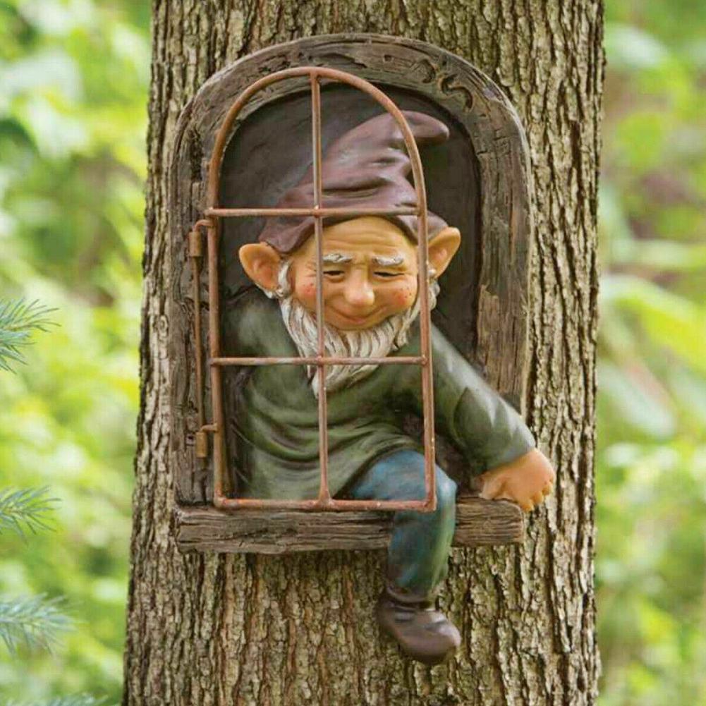 花园侏儒3D小矮人 树脂工艺品garden gnomes雕像装饰品摆件
