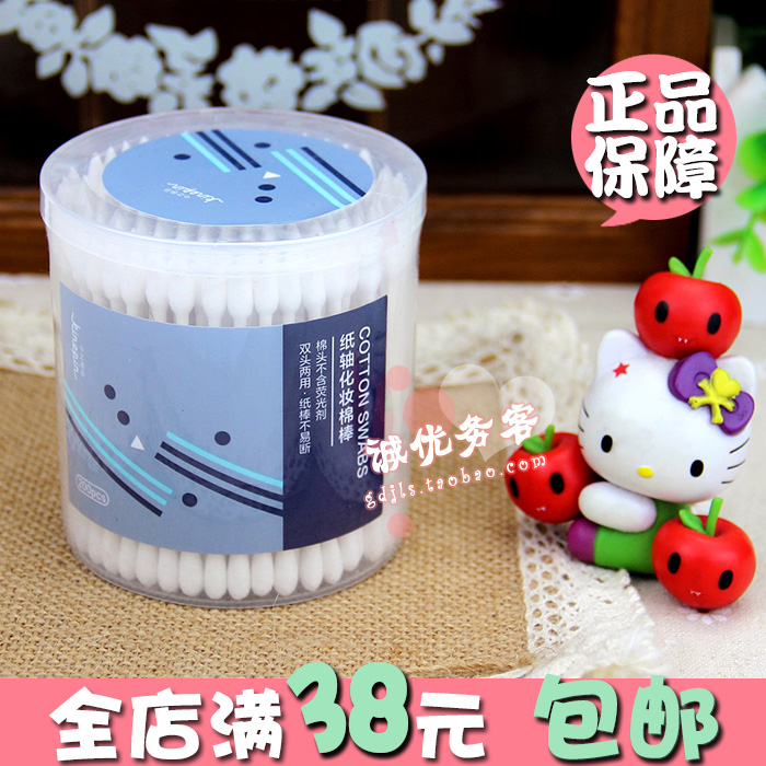 尖头圆头棉花棒纸轴化妆卫生清洁