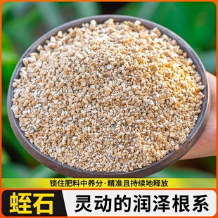 蛭石铺面扦插颗粒专用土珍珠岩养花发根育苗用的大颗粒多肉营养土
