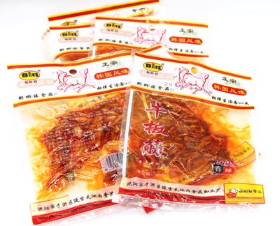 满20袋包邮牛板筋每袋20g80后