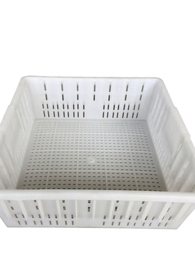 44豆腐筐17高正方形白色PP塑料44大豆腐筐正方豆腐框豆制品用具