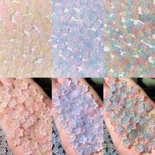 小号立体梅花10mm古风DIY手工