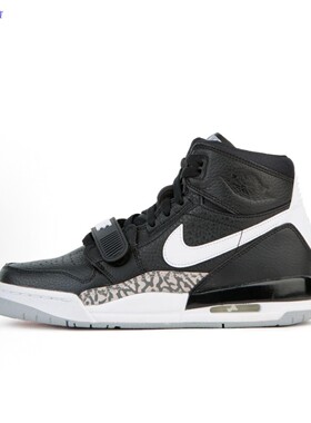 Jordan Legacy 312 OG款aj312黑白高帮复古篮球鞋AT4040-001