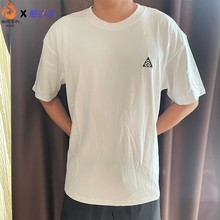 耐克Nike ACG SS22 男女情侣纯色圆领宽松短袖T恤白色 DJ3643-121