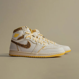 High FD8631 Jordan 100 米白色 男款 Air 复古篮球鞋