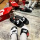 沙滩拖鞋 NIKE耐克拖鞋 100 DD0234 男女大logo钩子字母黑白鸳鸯新款