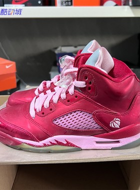 Air Jordan 5 aj5红色情人节GS2013年限定高帮篮球鞋440892-605
