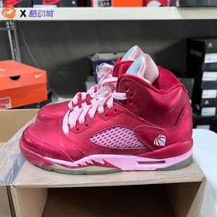 440892 Air aj5红色情人节GS2013年限定高帮篮球鞋 605 Jordan