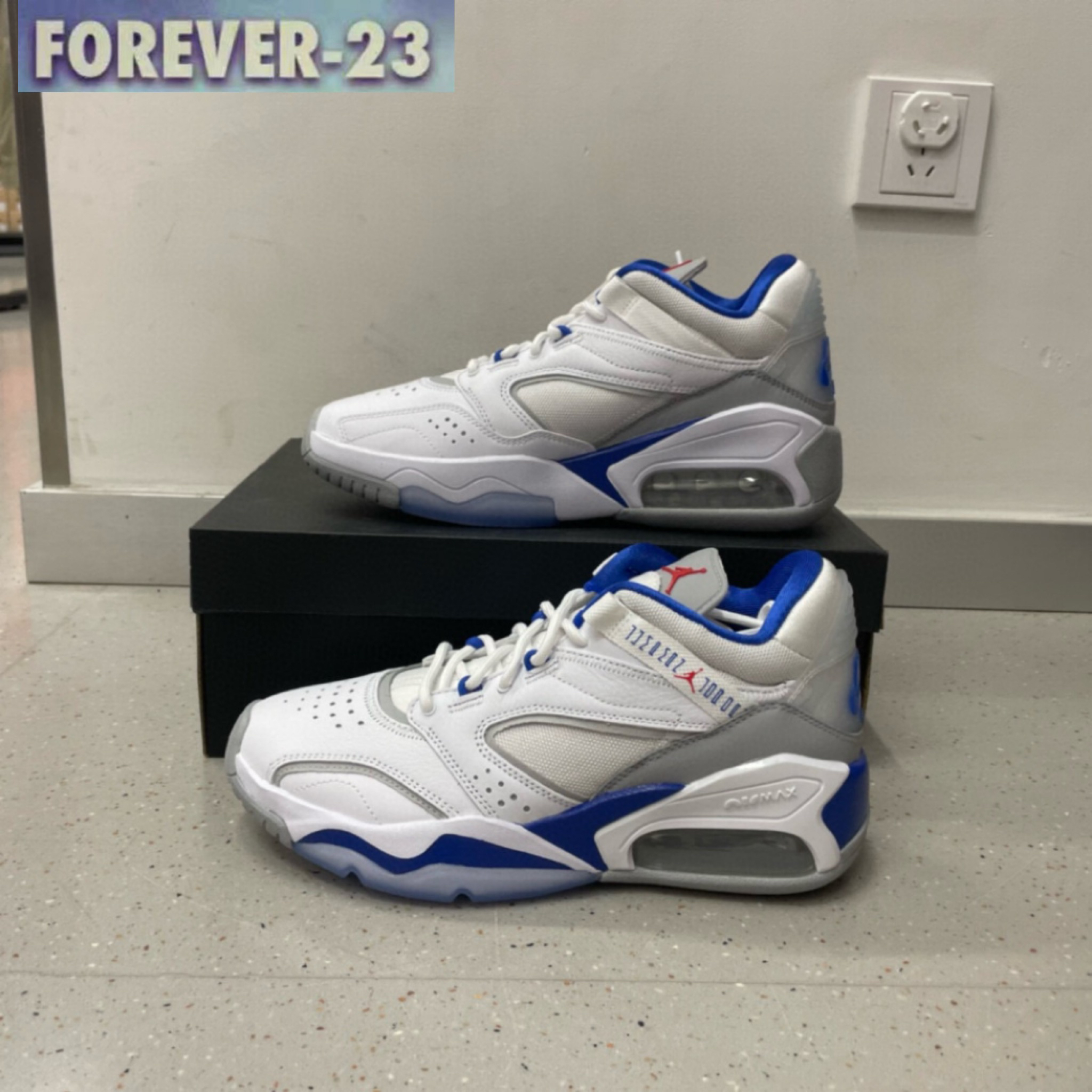 Air Jordan Point男子实战气垫减震运动休闲篮球鞋CZ4166-101-100