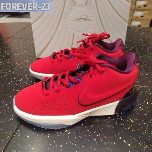 现货Nike/耐克正品新LEBRON XXI SE GS女子大童篮球鞋FN4305-600