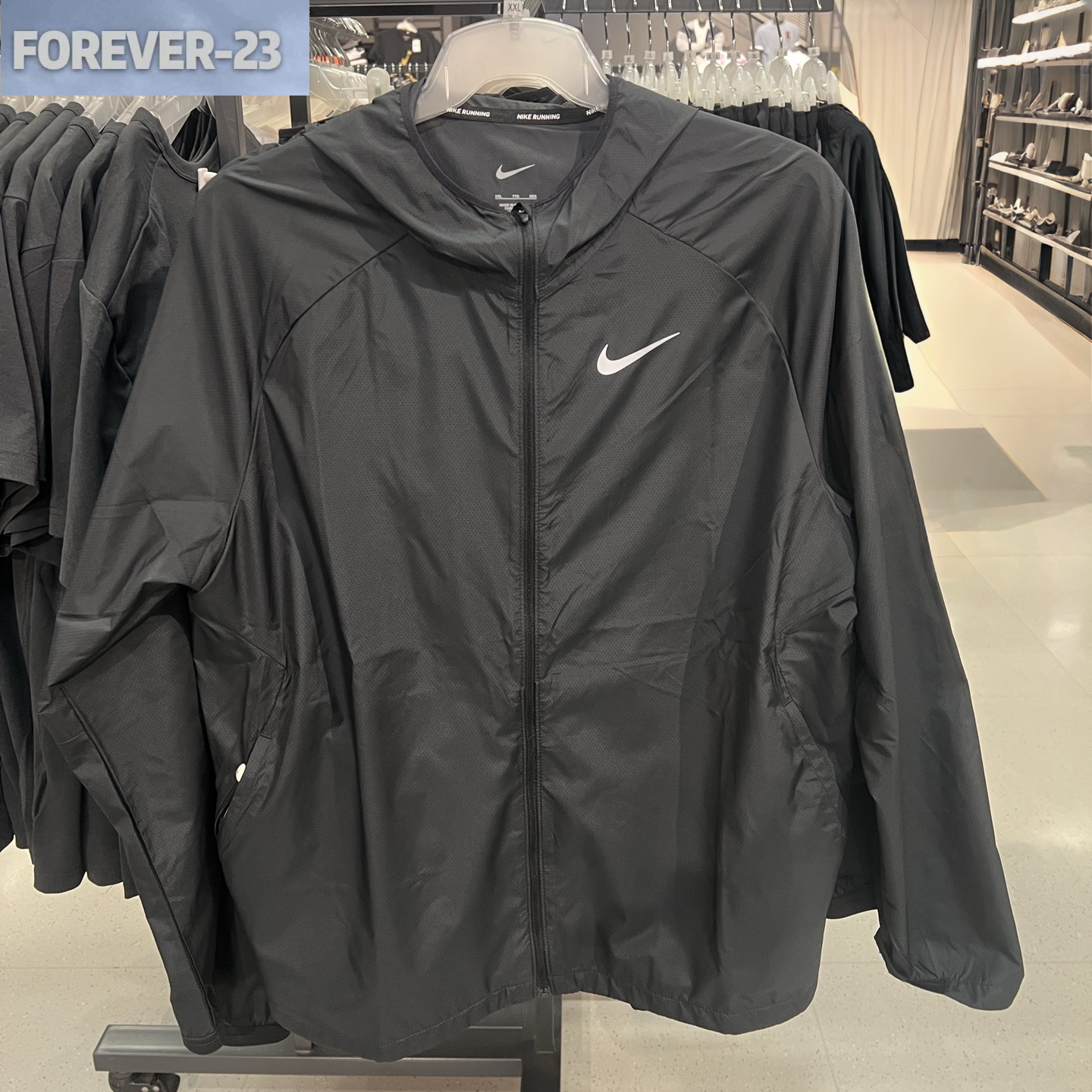 Nike耐克外套男装新款连帽防风衣运动训练夹克BV4871-010