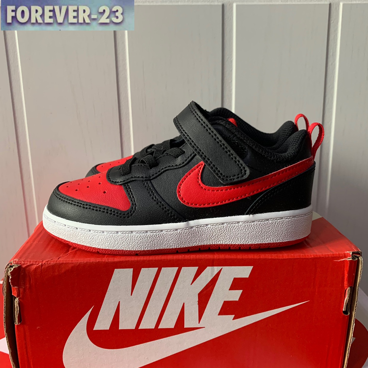 幼童小童Nike/耐克魔术贴板鞋男