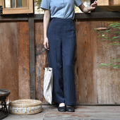 25CXK 前世今生复古简约文艺百搭通勤九分直筒裤 271 满城杨柳