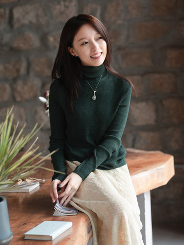 前世今生高领打底毛衣