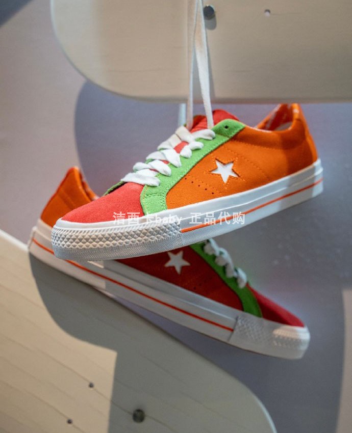 匡威低帮翻毛皮onestar