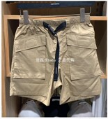 匡威 A03 夏季 复古工装 正品 10023406 男款 休闲宽松大口袋短裤 A04