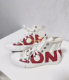匡威converse 断码 瑕疵特价 正品 字母印花高帮帆布鞋 159532C