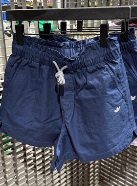 Adidas三叶草25年秋季宋雨琦同款时尚运动梭织短裤KG8498 KG8499