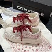 A15753C Star男女腰果花圣诞厚底休闲滑板鞋 CONVERSE匡威 悠游All