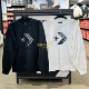 Converse匡威 男款 星箭腰果花圆领套头卫衣10023164 正品 A01 A02