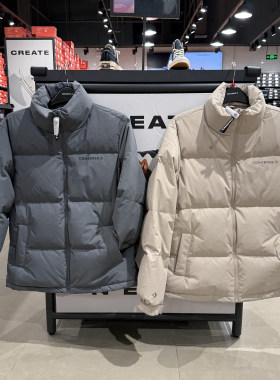 匡威男女拒水短款保暖羽绒服外套