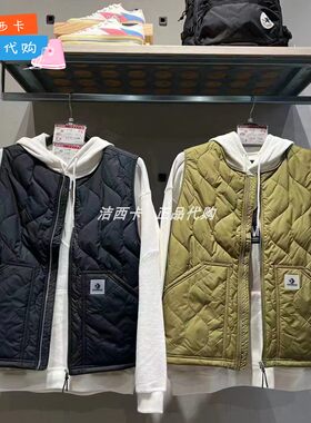 正品匡威男款棉背心马甲
