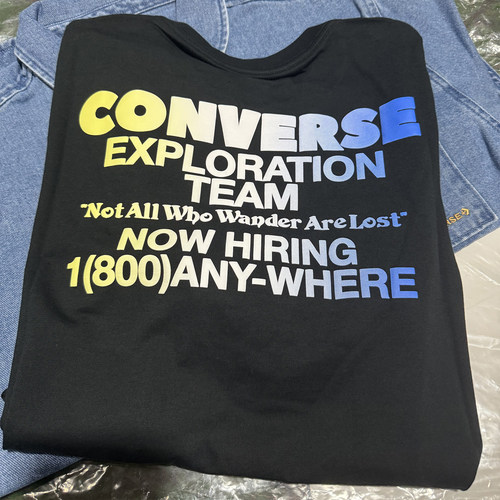 CONVERSE匡威男款印花短袖T恤