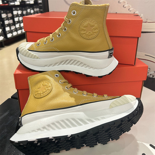 Converse匡威1970s色荔枝皮加绒AT-CX机能风厚底增高鞋A05610c