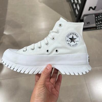 匡威松糕黑白厚底A00870cA00871c