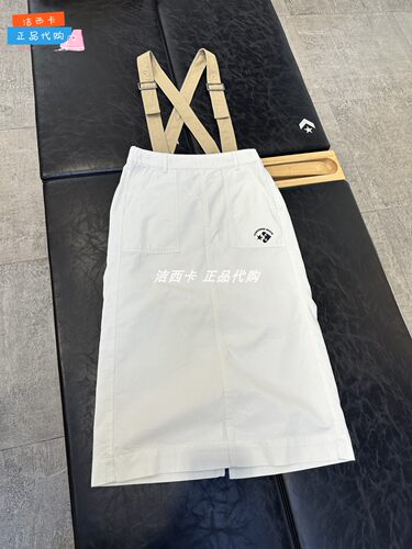 匡威女款背带围兜长裙