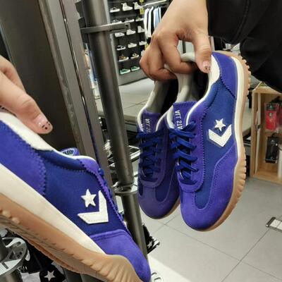 CONVERSE RunStar Ttainer匡威宝石蓝靛蓝色德训鞋A13358c