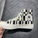 方格棋盘格拼色高帮帆布鞋 正品 女款 970S夏季 A08764C Converse匡威