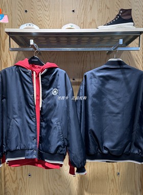 CONVERSE匡威 24春男款棒球服夹克外套运动棉服10025987-A01-A02