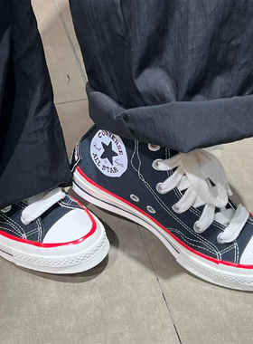 匡威CONVERSE1970s不规则溶解艺术缝线帆布鞋A08523cA8525cA09139