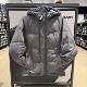 冬男女灰色拒水保暖连帽羽绒服外套UCJ143 正品 CONVERSE匡威 GDA
