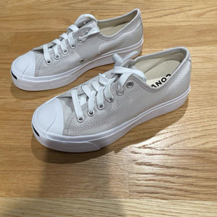 低帮休闲帆布鞋 CONVERSE 匡威浅灰色开口笑 PURCELL A11965C JACK