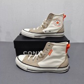 复古休闲帆布鞋 款 A06315C 橙棕拼接经典 CONVERSE匡威allsta大童款