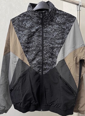 正品匡威Converse专柜 男款拼接撞色拉链反光条外套10017738-A01