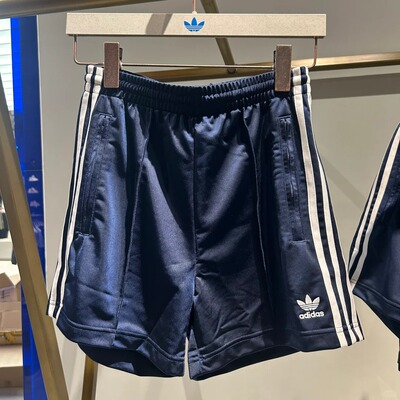 阿迪达斯三叶草女梭织运动短裤