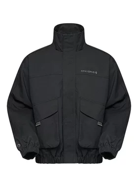 CONVERSE匡威 男复古工装风外套大口袋立领上衣10028463-A01-A02