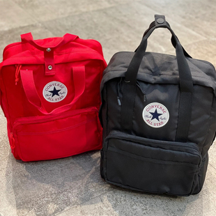 CONVERSE匡威小号黑红手提包双肩包运动学生书包10026013-A01-A06