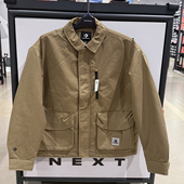 秋冬夹棉夹克翻领大口袋外套男子10025264 正品 converse匡威 A02